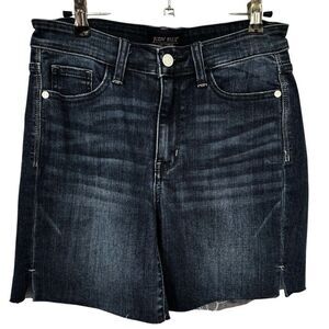 Judy Blue Raw Edge Denim‎ Shorts Blue Size Medium